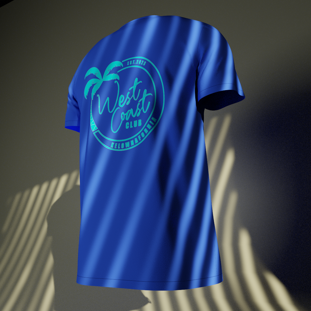 Blue West Coast T-Shirt