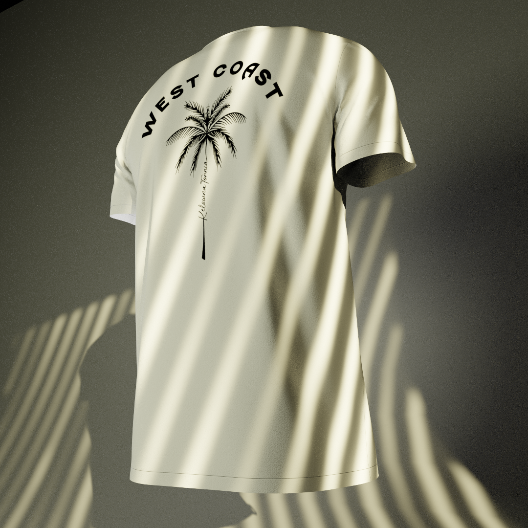 White Palmtree T-Shirt