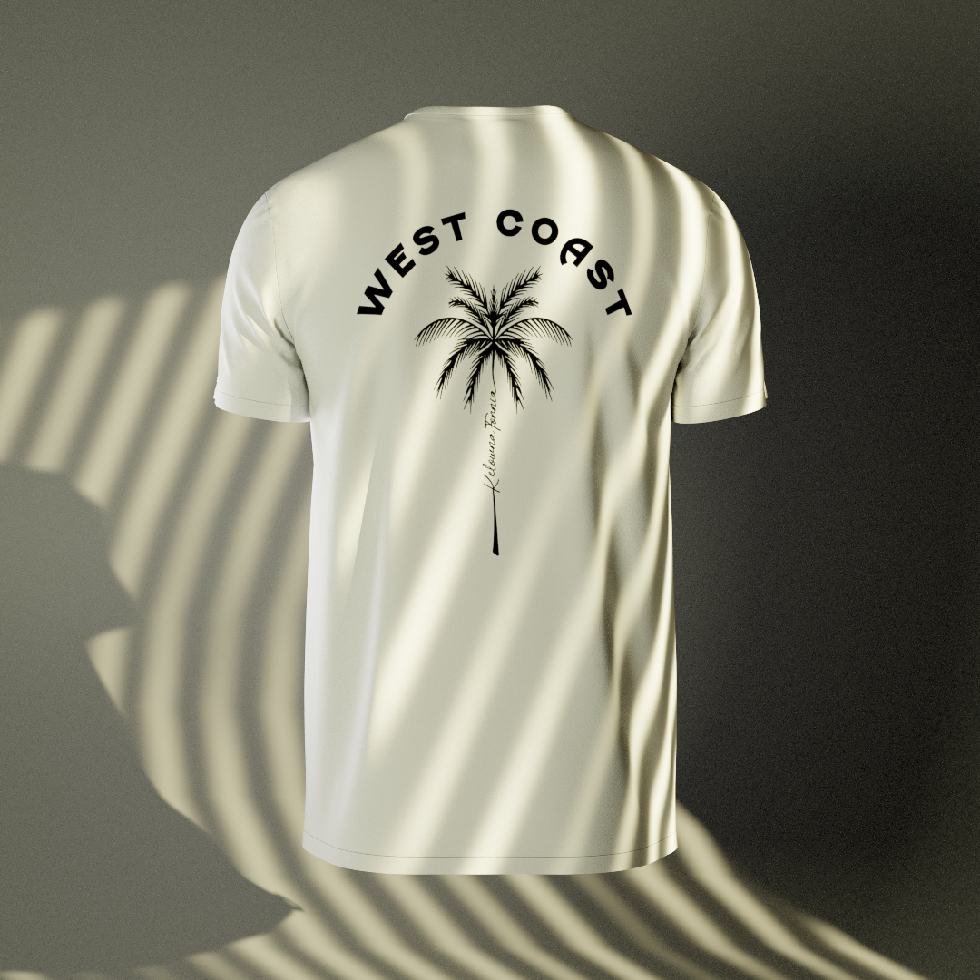 White Palmtree T-Shirt