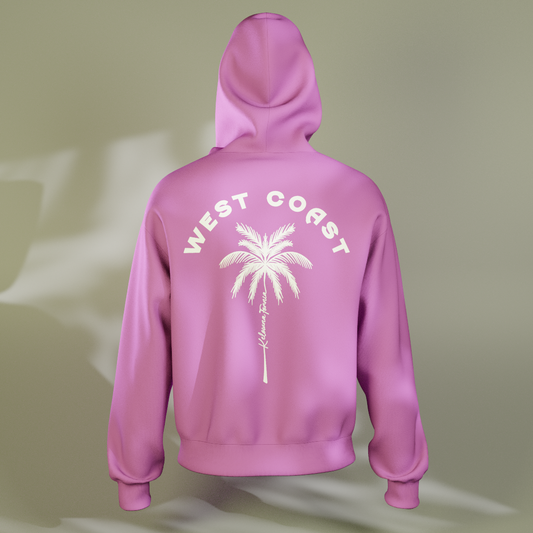 Pink Palm tree Pullover