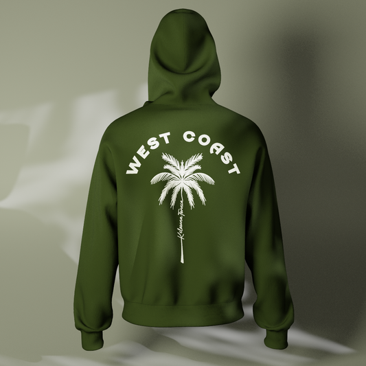 Green Palm Tree Pullover